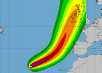 Ex hurricane Ophelia to batter Cumbria with 80mph winds