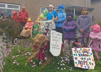 Local church says ‘Bring out your buttons!’ for local healthworkers