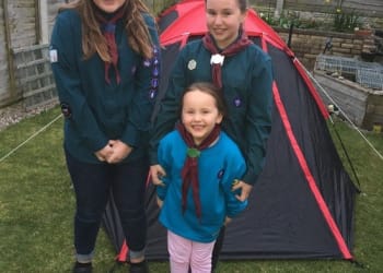 Camping under canvas despite Coronavirus