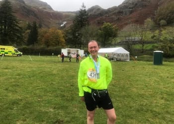 MP’s half marathon effort raises over £5,500 for St John’s Hospice