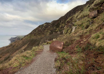 People warned to stay vigilant while walking on coastal paths