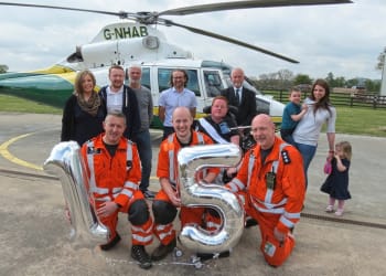 Great North Air Ambulance Service celebrates fifteen years