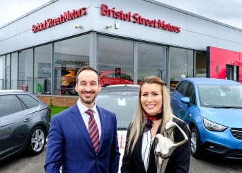 Champion bodybuilder strengthens team at Bristol street Motors Carlisle Vauxhall