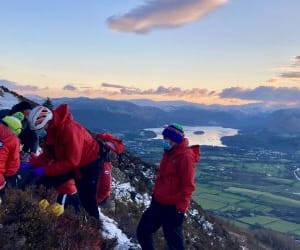 Keswick Mountain Rescue Team’s first callout of 2021