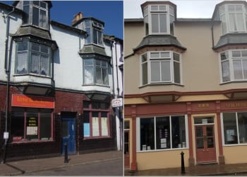 Whitehaven town centre properties renovated
