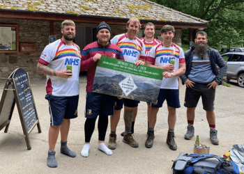 Rugby community raises £19,000 to help mental health ward revamp outdoor space