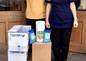 Masonic Fishing Charity provide a helping hand to local surgery and care home