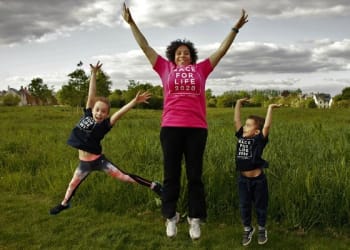 Determined supporters join new Race for Life weekend to beat cancer