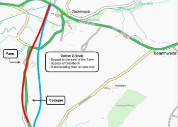 Public invited to have their say on A595 Grizebeck improvement proposals