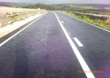 Council completes £800,000 A686 improvement works early