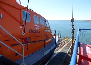 Barrow Lifeboats launched to assist stricken yacht off Walney Island