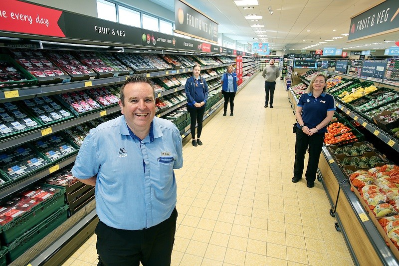 Bigger Aldi reopens in Carlisle