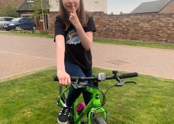Chatty youngster to stay silent in aid of NHS