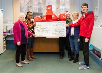Asda spreads Christmas cheer to food bank in Carlisle