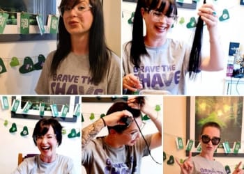 Workington woman ‘braves the shave’ to raise £2.3k for Macmillan