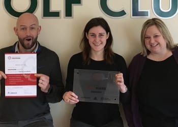 Bentham Golf Club receives England Golf’s GolfMark Award