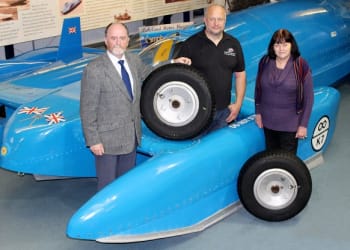 Museum makes special presentation to Bluebird Project