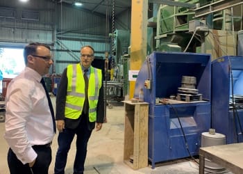 Neil Hudson MP visits Bonds Precision Castings in Alston