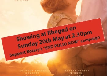 Showing of critically acclaimed film ‘Breathe’ to support Rotary’s polio campaign