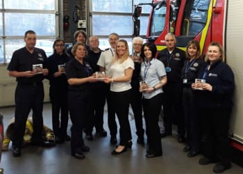 Cumbria Fire and Rescue Service recognised for their contribution in innovative Atrial Fibrillation project