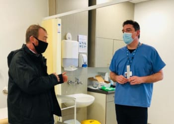 NHS staff have ‘exhausting but fantastic day’ giving coronavirus vaccines