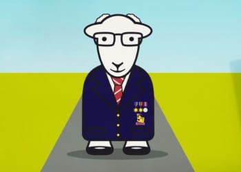 Captain Sir Tom Moore becomes Herdy hero