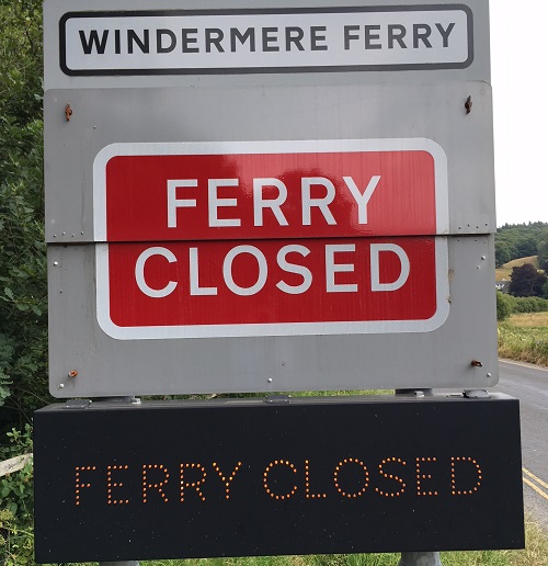 Windermere Ferry to close to vehicles for two weeks cumbriacrack