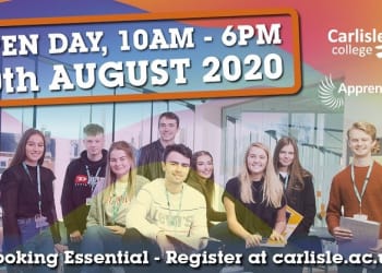 Carlisle College Invite Potential Future Students to Attend August Open Day