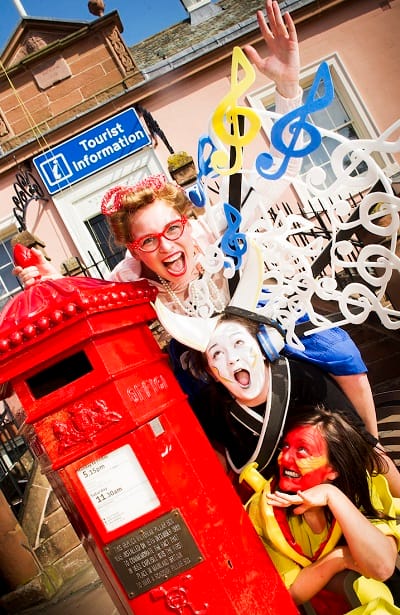 The launch of Carlisle Fringe Festival