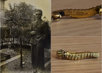 Caterpillar pin awarded to incredible World War II hero up for auction