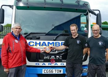 Recognition of invaluable support keeping rescuers on and off the road