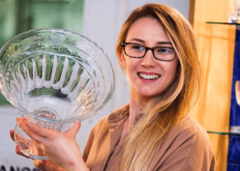 Cumbria Crystal returns to London for the OVO Energy Women’s Tour podium