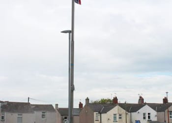 Flag raised for VE Day anniversary