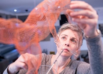 Cumbria-based sculptor wired for success