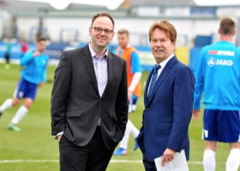 Barrow AFC Chairman Paul Casson gives his endorsement to Simon Fell
