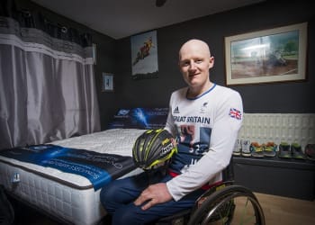 Sealy Partners with Cumbrian Paralympian for an exciting 2017