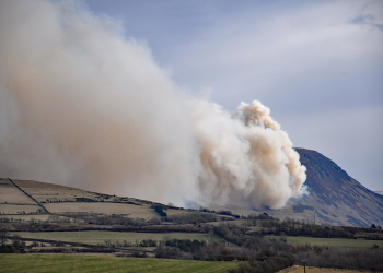 Wildfire at Cogra Moss