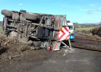 A683 reopen after lorry crash near Middleton
