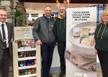 Booths increases local food banks support as demand increases
