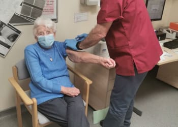 COVID-19 vaccine rolled out in Ulverston
