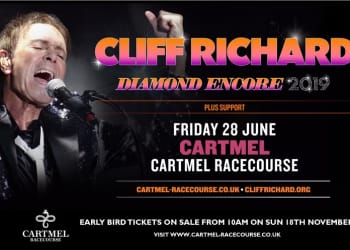 Sir Cliff Richard to perform at Cartmel Races