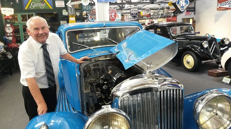 Edwin Maher, Director at the Lakeland Motor Museum.