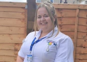 Student Midwife Emma is grateful for experience of supporting mums and encourages A-Level students to study Midwifery