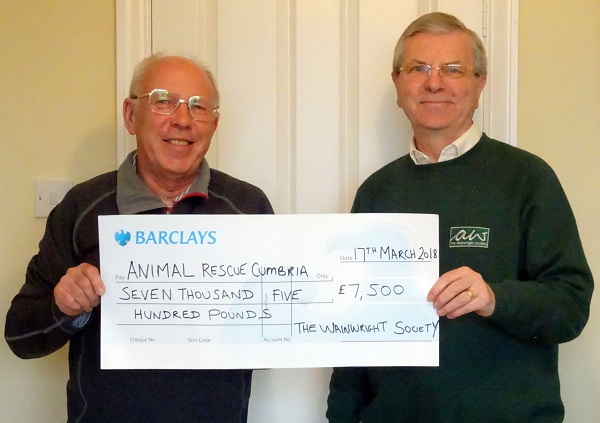 Encounters with Wainwright sales make £ for Animal Rescue Cumbria -  