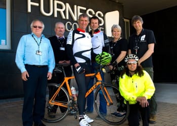 Furness College cyclists gear up for charity ride