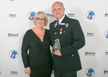 GMP officer who tackled gunman wins regional bravery award