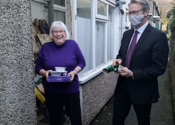 Christmas dinners delivered to elderly