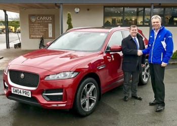 Carus Green and Kentdale Land Rover strengthen on-going association