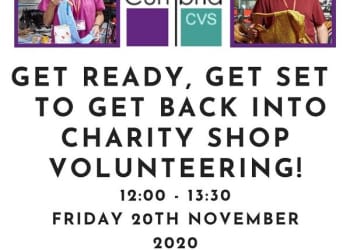 Do something positive this lockdown and register to become a charity shop volunteer