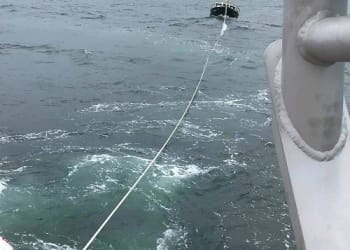 Barrow Lifeboat called to stricken motorsailer